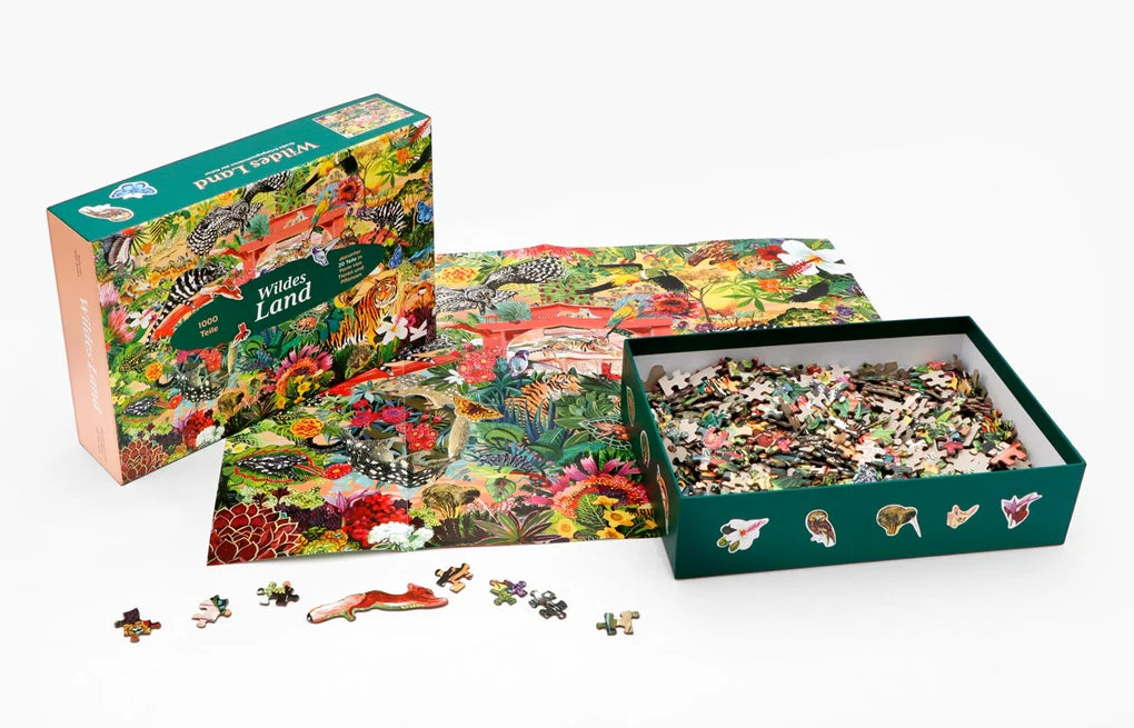 Toynk Crazy 80's Retro Puzzle - 1000 Teile Puzzle Für Erwachsene & Kinder, Nostalgie-Geschenk