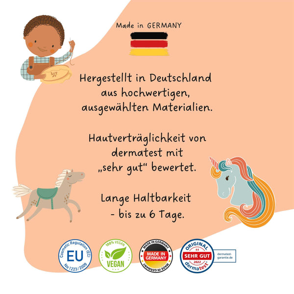 Temporary Tattoos - Fabelwesen und Helden - Kindertattoo Set