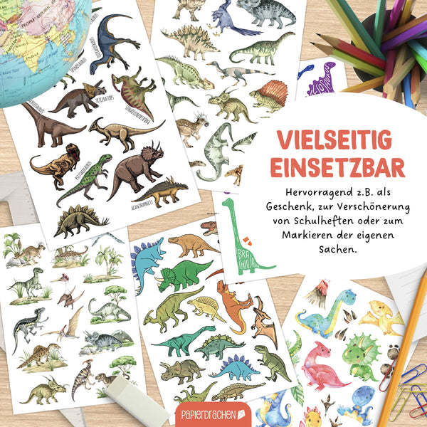 Meine Sticker Dinosaurier