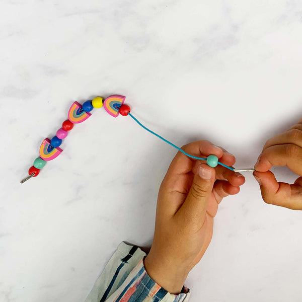 Rainbow & Flower Bracelet Kit | DIY Regenbogen Armbänder