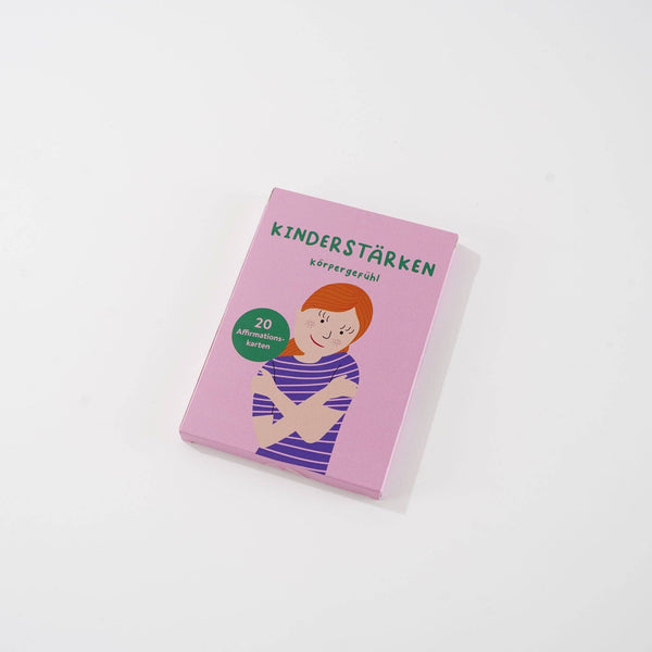 Kinderstärken - Affirmationskarten Set (Körpergefühl + Selbstliebe)