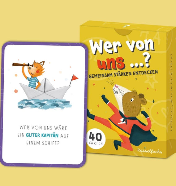 Wer von uns… Karten zum gemeinsam Stärken entdecken