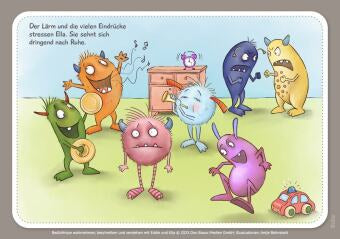 Bedürfnisse wahrnehmen, beschreiben und verstehen mit Ella und Eddie - 30 Bildkarten für Kinder zum Umgang mit Bedürfnissen