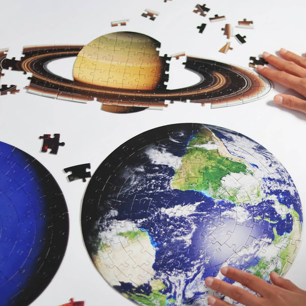Planeten-Puzzle | 744-teiliges Weltraum-Puzzle des Sonnensystems
