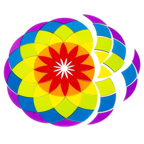 Acryl Form großes Mandala