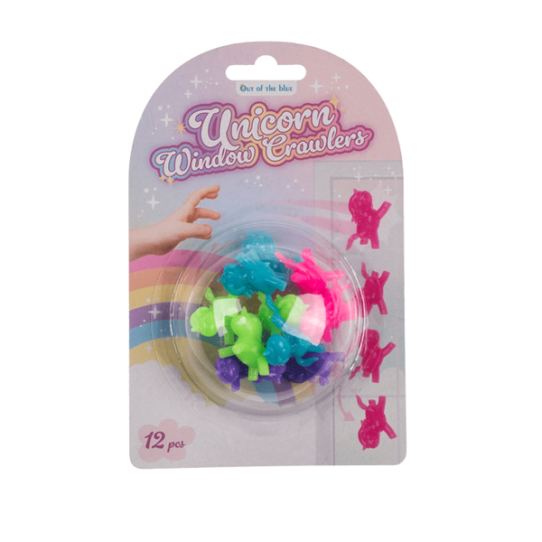 Fensterkrabbeltiere Einhorn (12er Set)