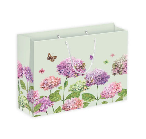Maxi Geschenktasche *Hortensien*