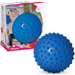 Großer Sensorikball 18 cm | Edushape Sensory Ball Opaque blau