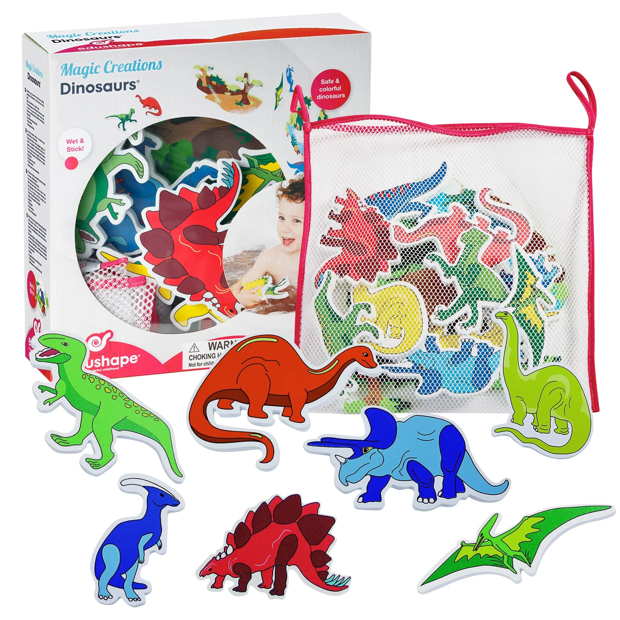 Magic Creations - Dinosaurier Badespielzeug Edushape