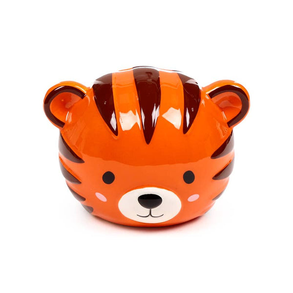 Keramik-Spardose Alfie der Tiger | Adoramals Money Bank