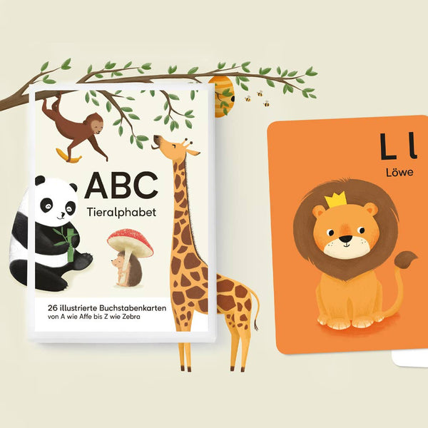 ABC Alphabet Karten Set Din A6