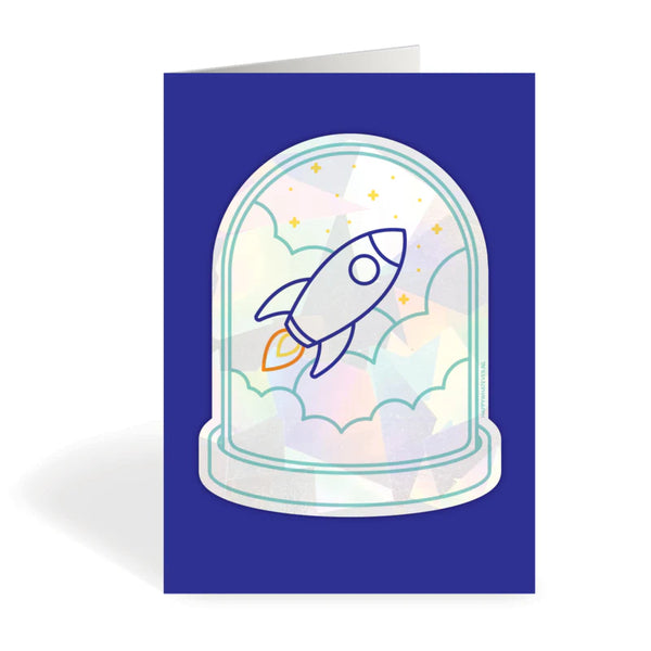 Fenstersticker Prisma ROCKET Rainbow Maker - Rakete