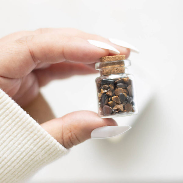 Little Jar of CONFIDENCE | Tigerauge Glücksglas