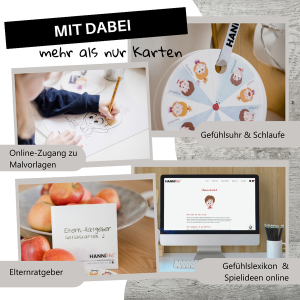 Gefühlskarten 1 (2-7 Jahre) | Wie geht es dir heute?