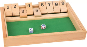 Shut the box | Gesellschaftsspiel aus Holz