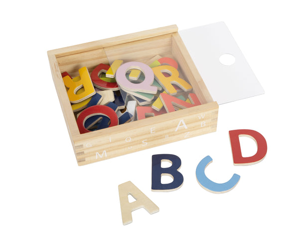 Bunte Magnetbuchstaben „Educate“