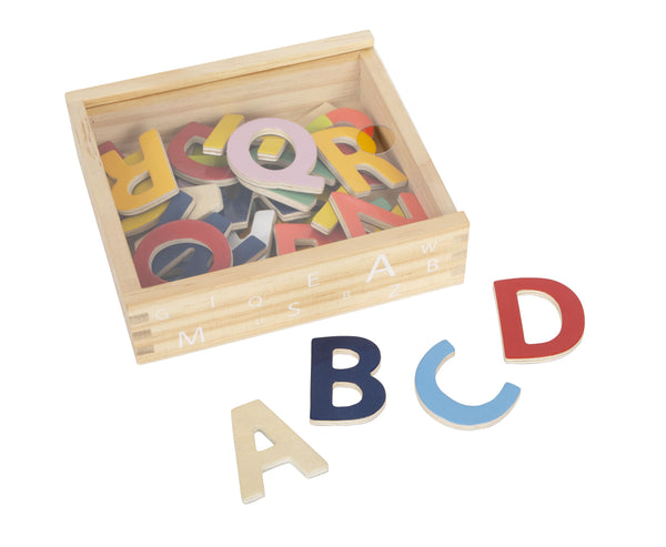 Bunte Magnetbuchstaben „Educate“