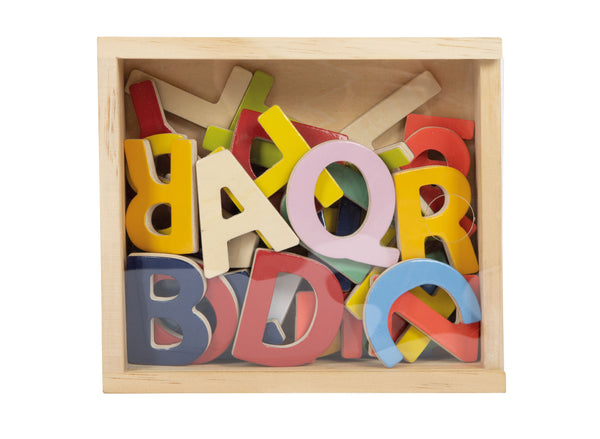 Bunte Magnetbuchstaben „Educate“