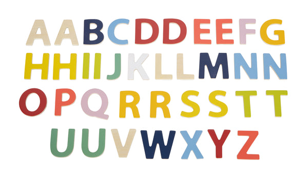 Bunte Magnetbuchstaben „Educate“