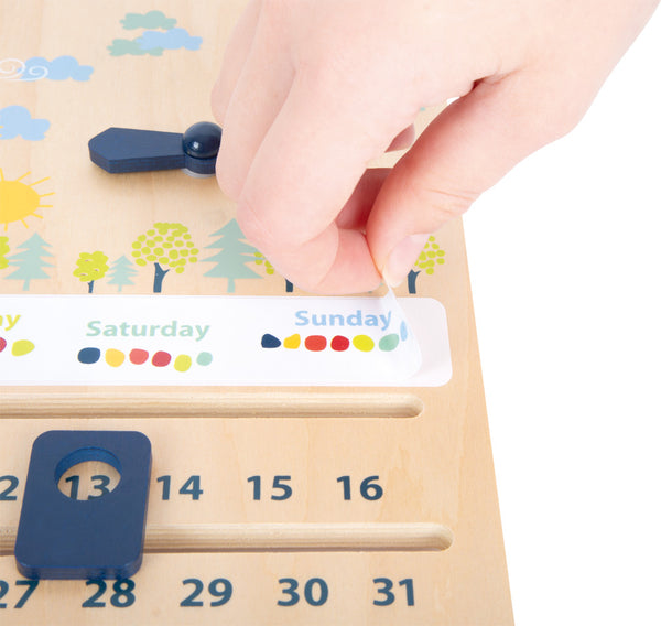 Lernuhr mit Kalender „Educate“