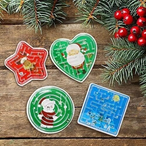 Christmas Maze Puzzles