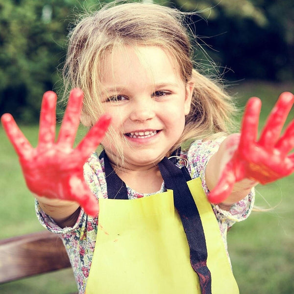 Kinderschürze - verstellbare, waschbare, wasserdichte Schürzen für Kinder