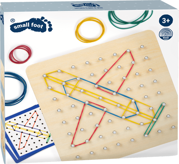 Geoboard aus Holz