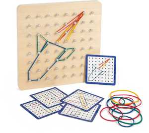 Geoboard aus Holz