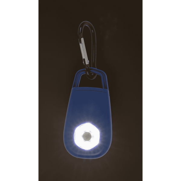 Taschenalarm mit LED & Karabinerhaken
