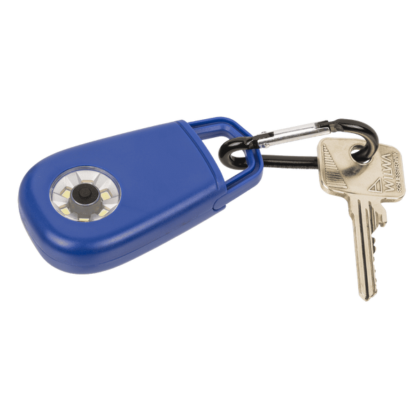 Taschenalarm mit LED & Karabinerhaken