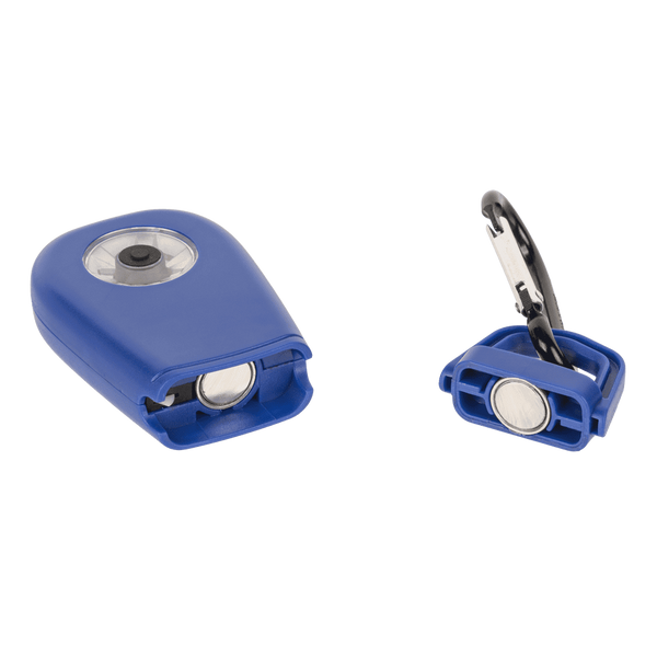 Taschenalarm mit LED & Karabinerhaken