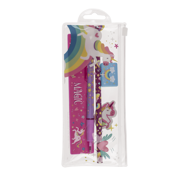 Schreibwaren-Set Einhorn