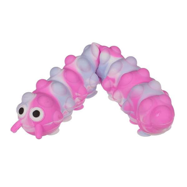 Fidget Pop N' Stick Caterpillar | Pop it Spielzeug Raupe