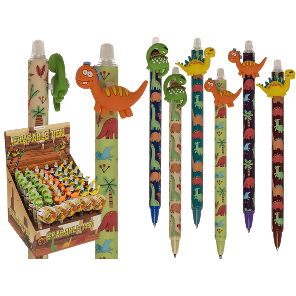 Löschbarer Klicker Stift, Dinosaurier