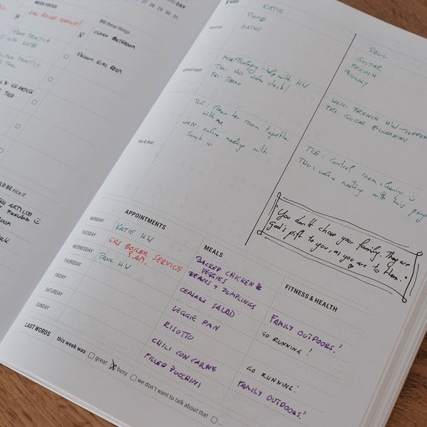 Family Notebook | Familienplaner
