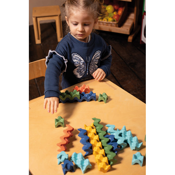 Eierbecher Blocks | Bausteine Set (90 Teile)