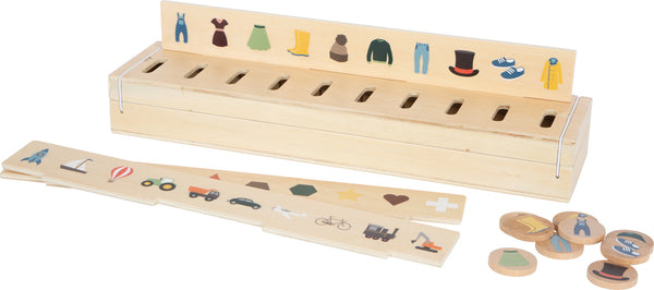 Bildersortierbox Weltentdecken | Lernspielzeug aus Holz
