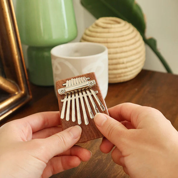 Kalimba Mini aus Holz