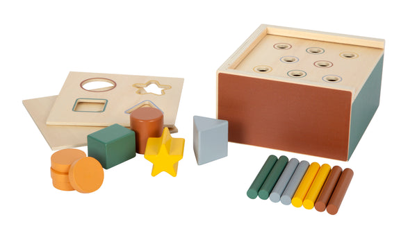 Montessori Steckspiel 3 in 1