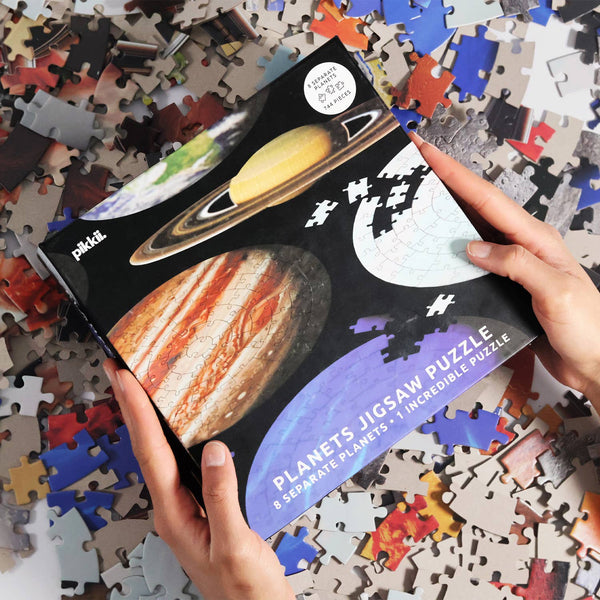 Planeten-Puzzle | 744-teiliges Weltraum-Puzzle des Sonnensystems