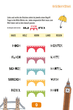 Super Rätselblock - Logicals, Brückenrätsel, Zahlenpyramiden und viele andere Rätsel