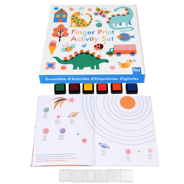 Finger Print Activity Set | Fingerstempel