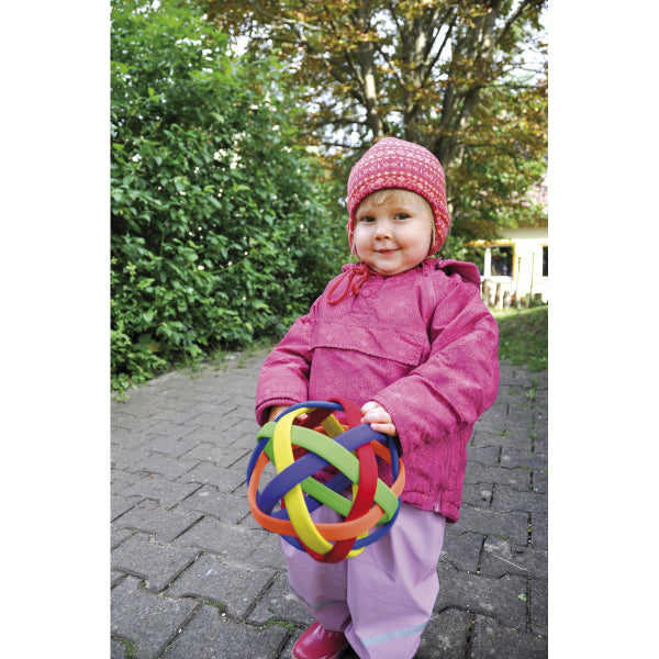 Großer bunter Gitterball (15 cm)