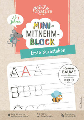 Mini-Mitnehmblock - Erste Buchstaben