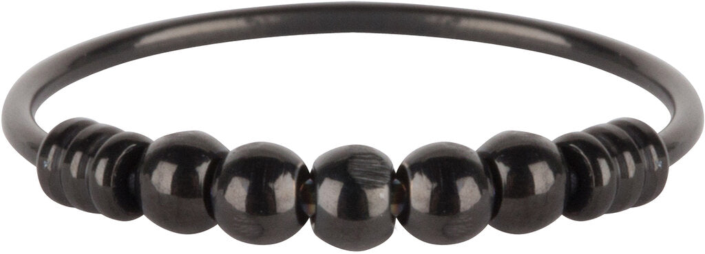 Antistressring *Palm Black Steel*