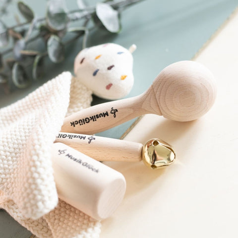 Musikspielzeug Baby Set "GlücksBaby"