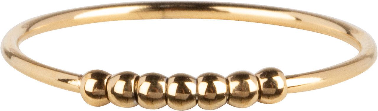 Kinder Antistressring *Palm Small Gold Steel*