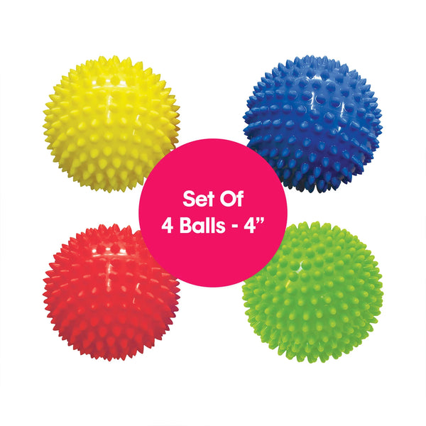 Sensorikbälle 4er Set | Edushape The Original SENSORY BALLS Opaque