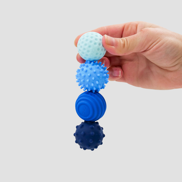 Signets Fidget-Spielzeug: Saphir / 8 Pack