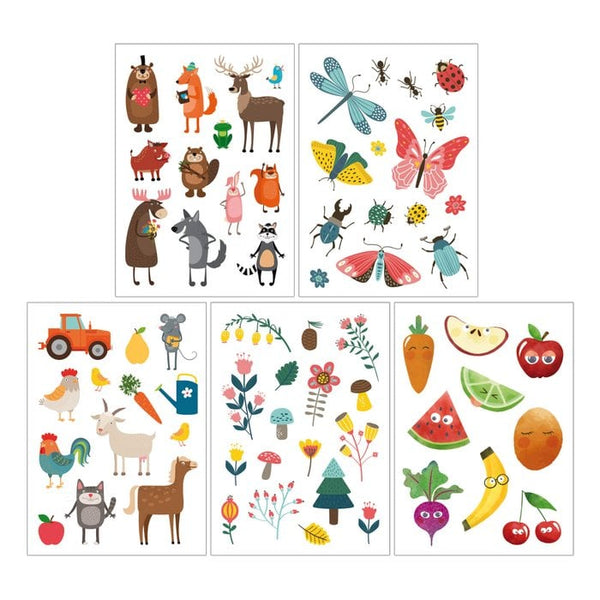 Kindertattoo Set - Naturkinder - Temporary Tattoos